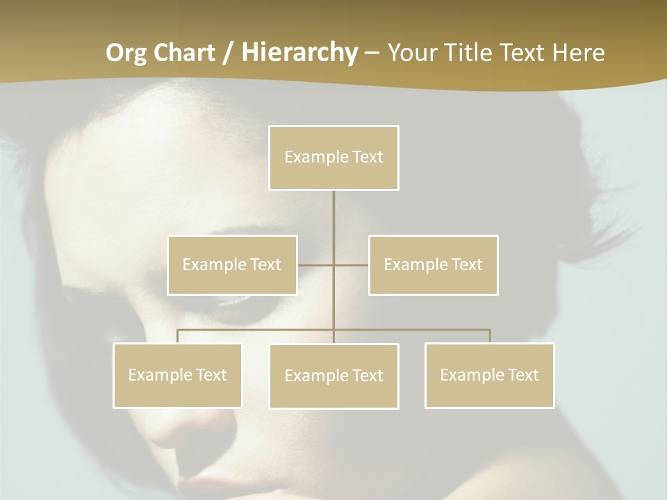 Person Brunette Sensuality PowerPoint Template