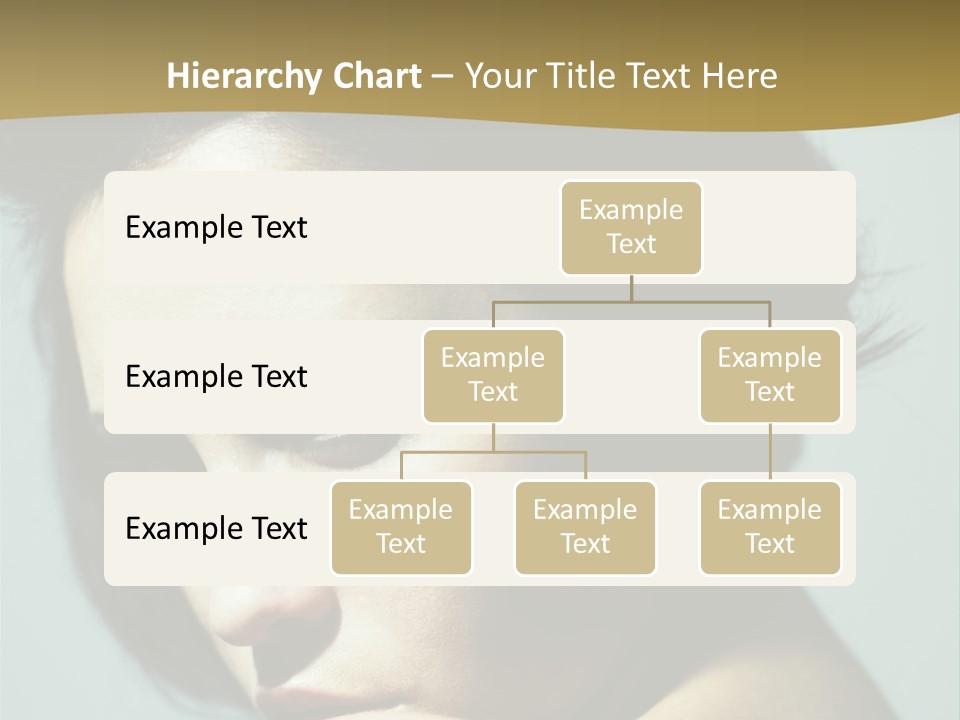 Person Brunette Sensuality PowerPoint Template