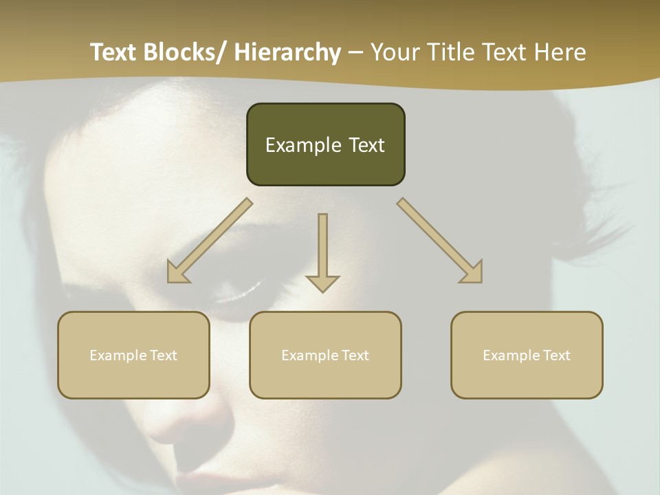 Person Brunette Sensuality PowerPoint Template