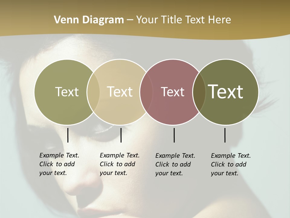 Person Brunette Sensuality PowerPoint Template