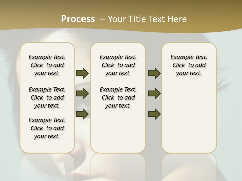Person Brunette Sensuality PowerPoint Template