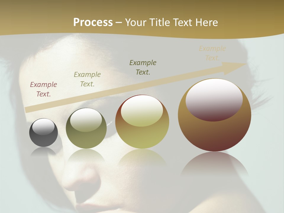 Person Brunette Sensuality PowerPoint Template