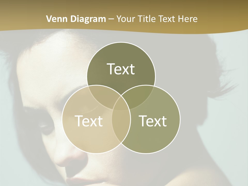 Person Brunette Sensuality PowerPoint Template