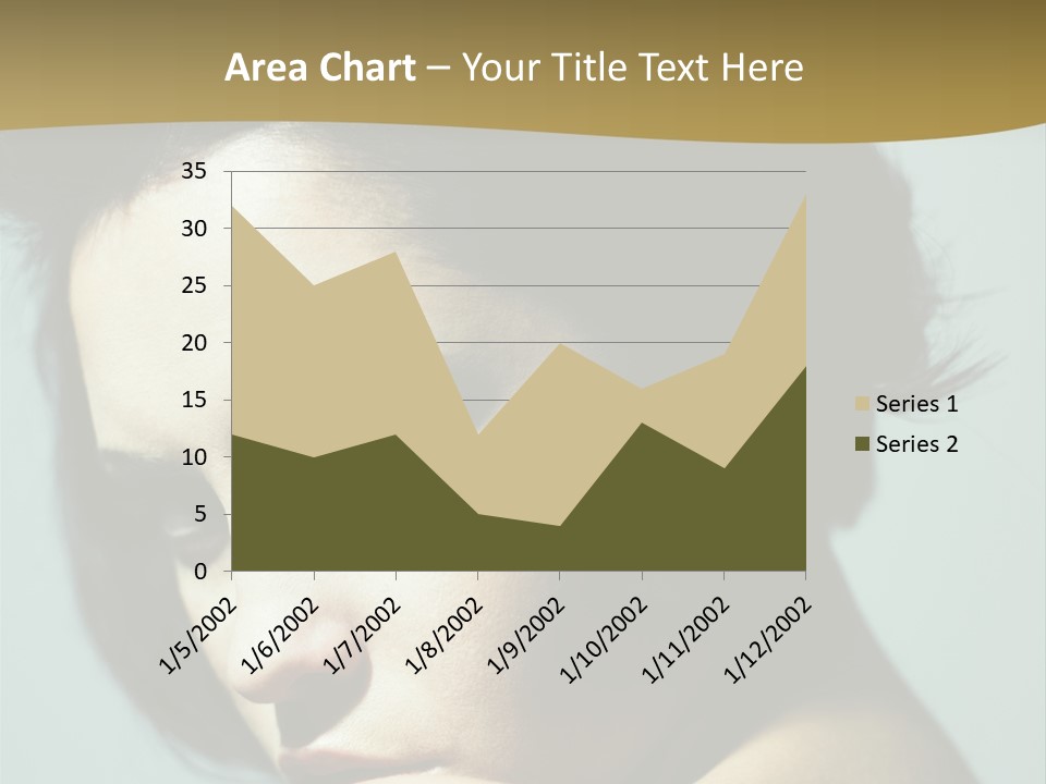 Person Brunette Sensuality PowerPoint Template