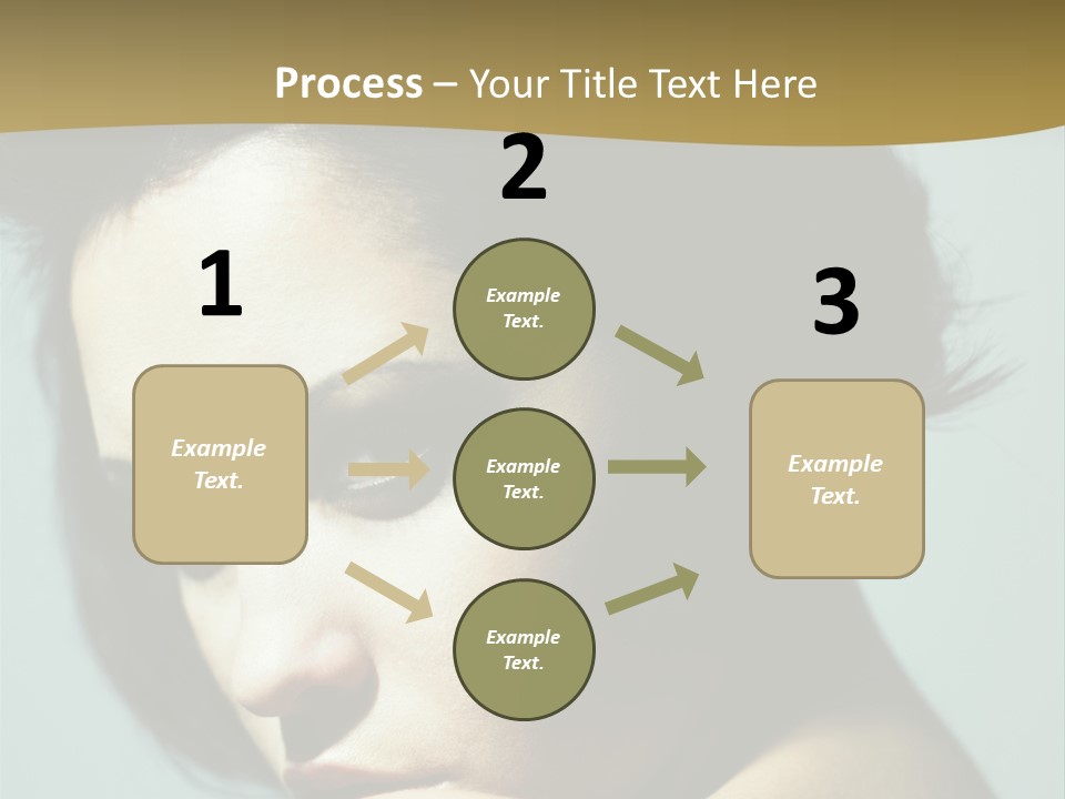 Person Brunette Sensuality PowerPoint Template