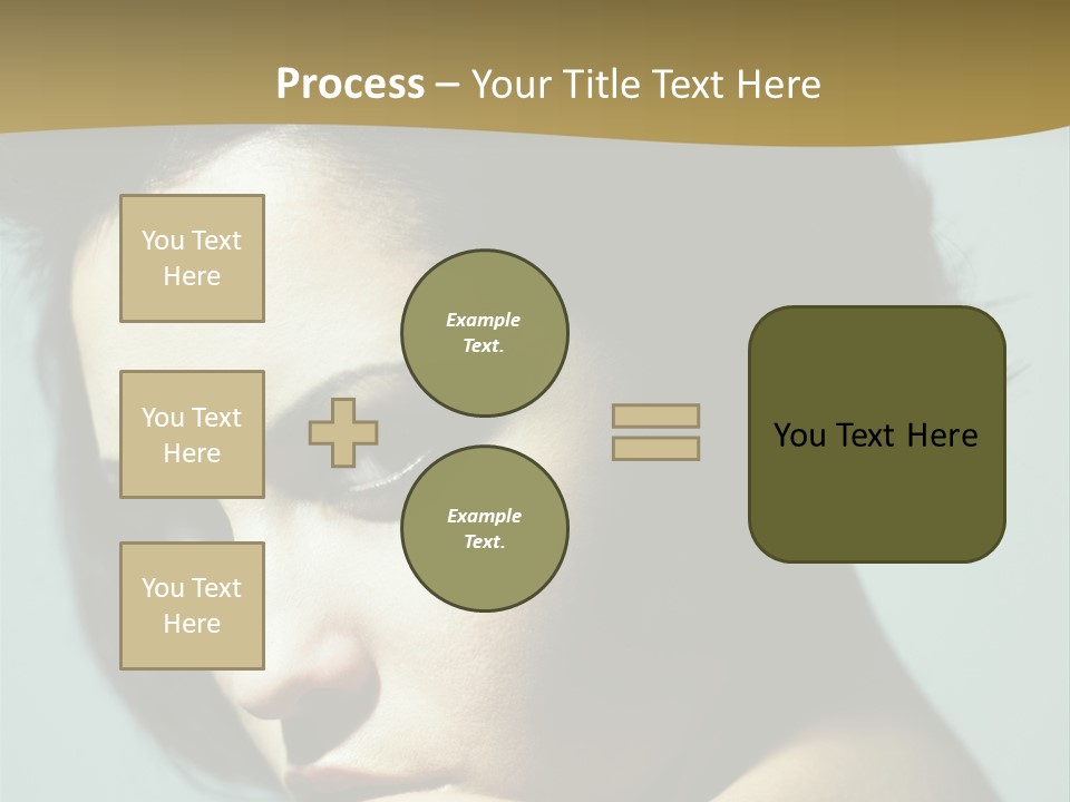 Person Brunette Sensuality PowerPoint Template