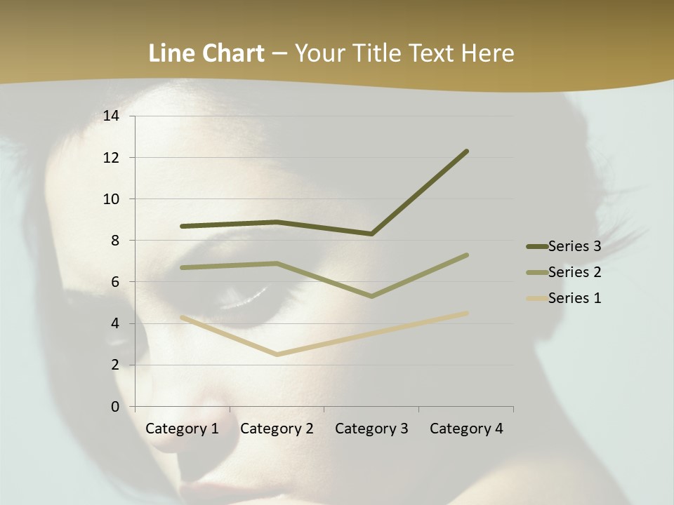 Person Brunette Sensuality PowerPoint Template