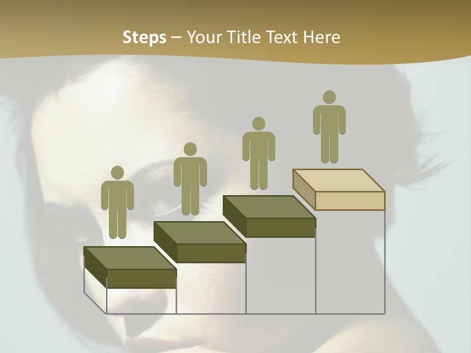 Person Brunette Sensuality PowerPoint Template