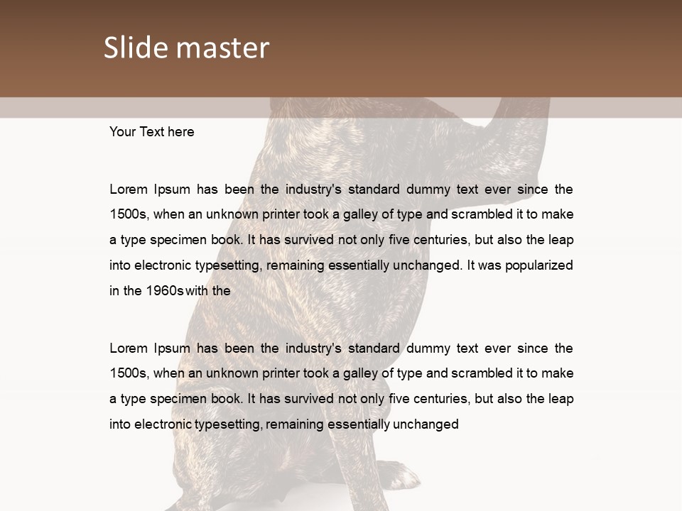 Watchdog Giant Enormous PowerPoint Template