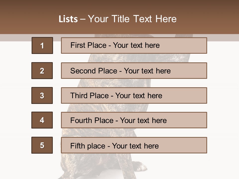Watchdog Giant Enormous PowerPoint Template