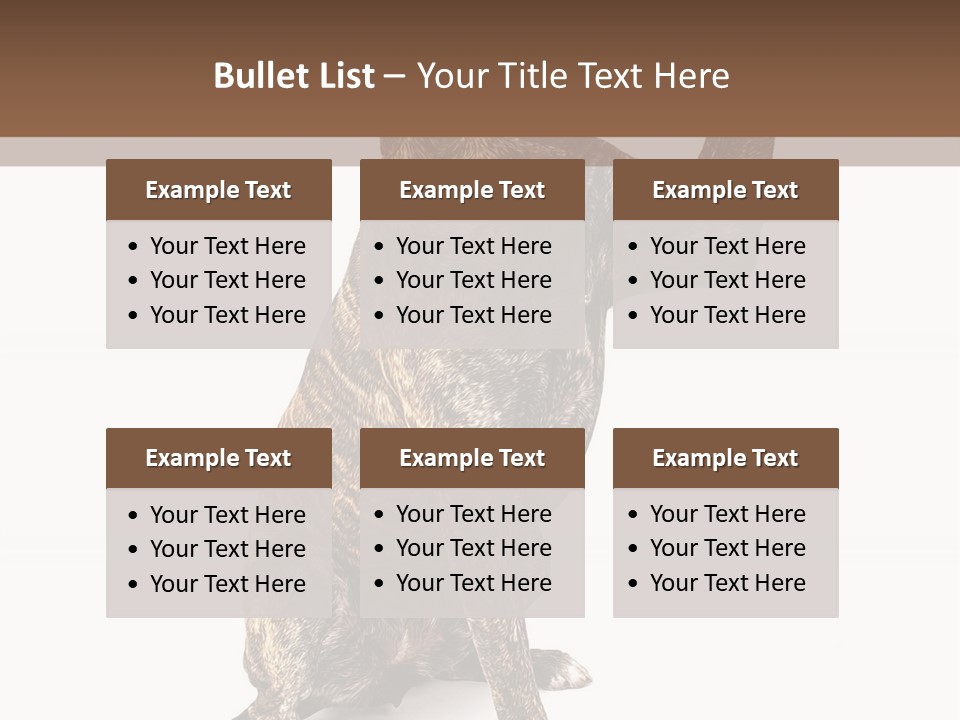 Watchdog Giant Enormous PowerPoint Template