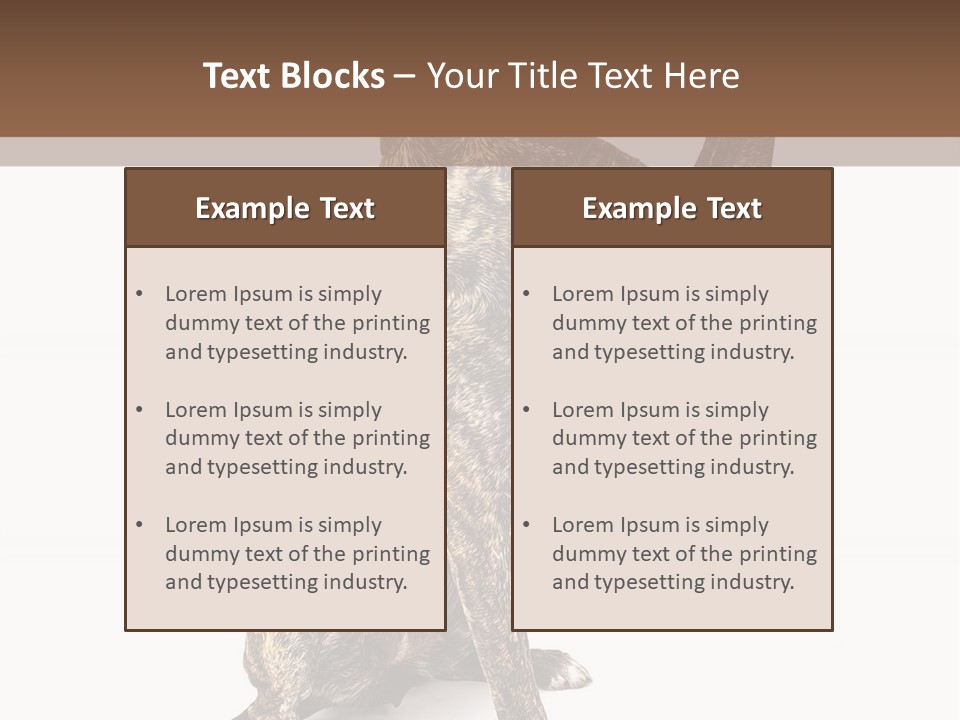 Watchdog Giant Enormous PowerPoint Template