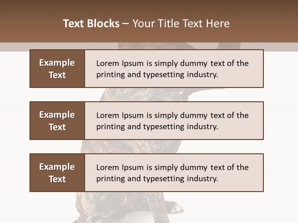 Watchdog Giant Enormous PowerPoint Template