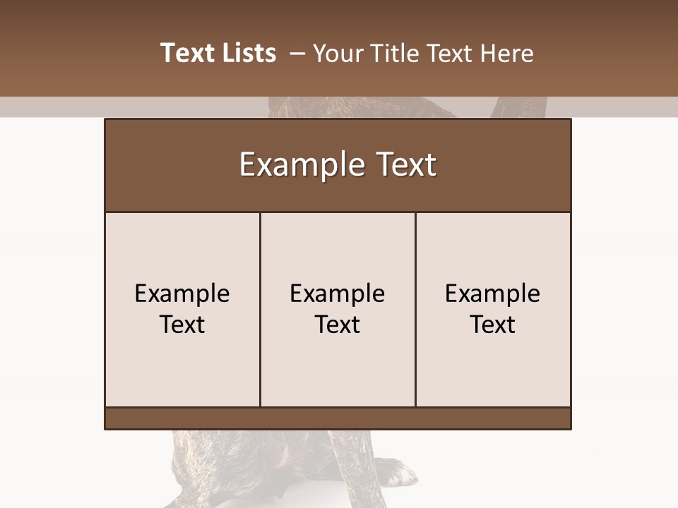 Watchdog Giant Enormous PowerPoint Template