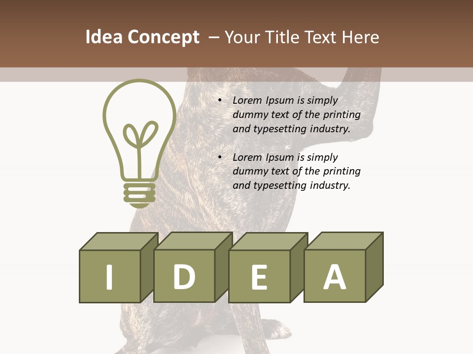 Watchdog Giant Enormous PowerPoint Template