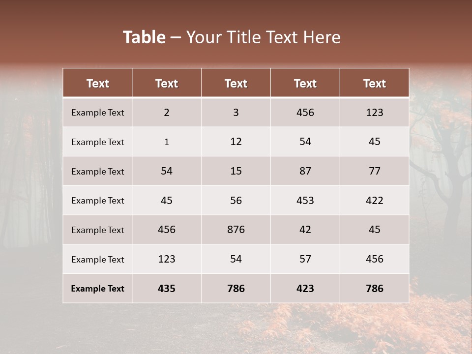 Mood Rainy Weather PowerPoint Template