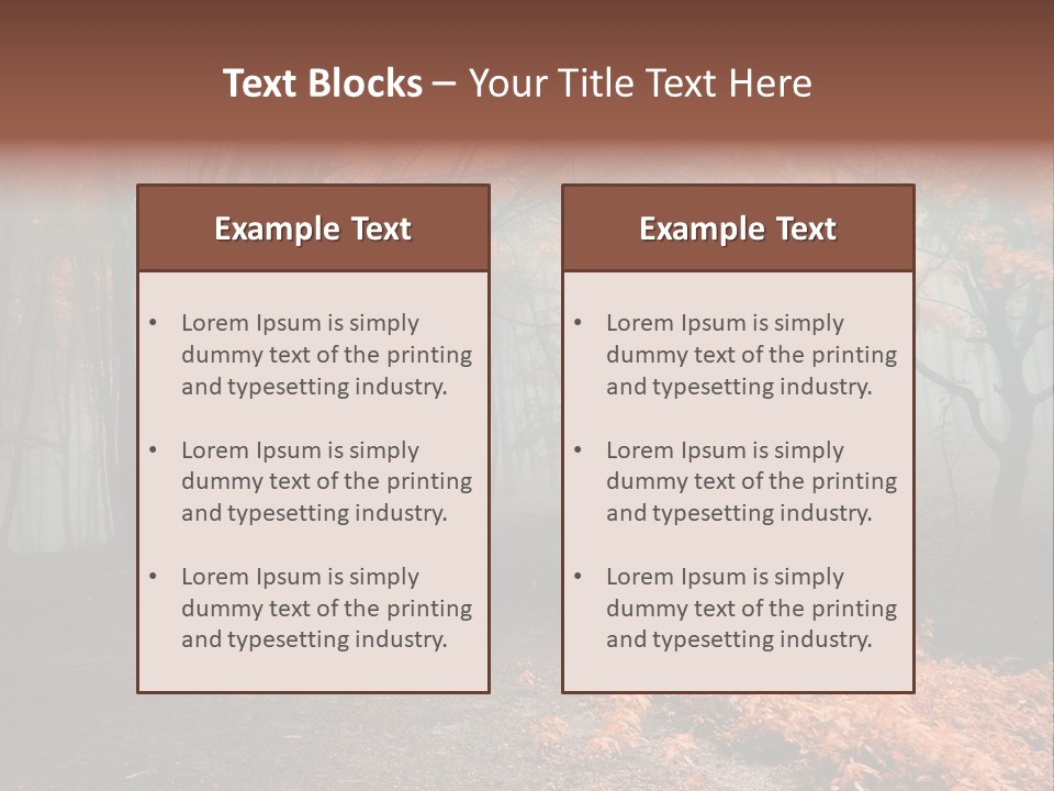 Mood Rainy Weather PowerPoint Template