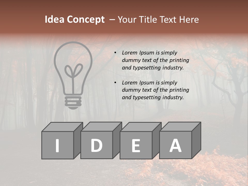 Mood Rainy Weather PowerPoint Template