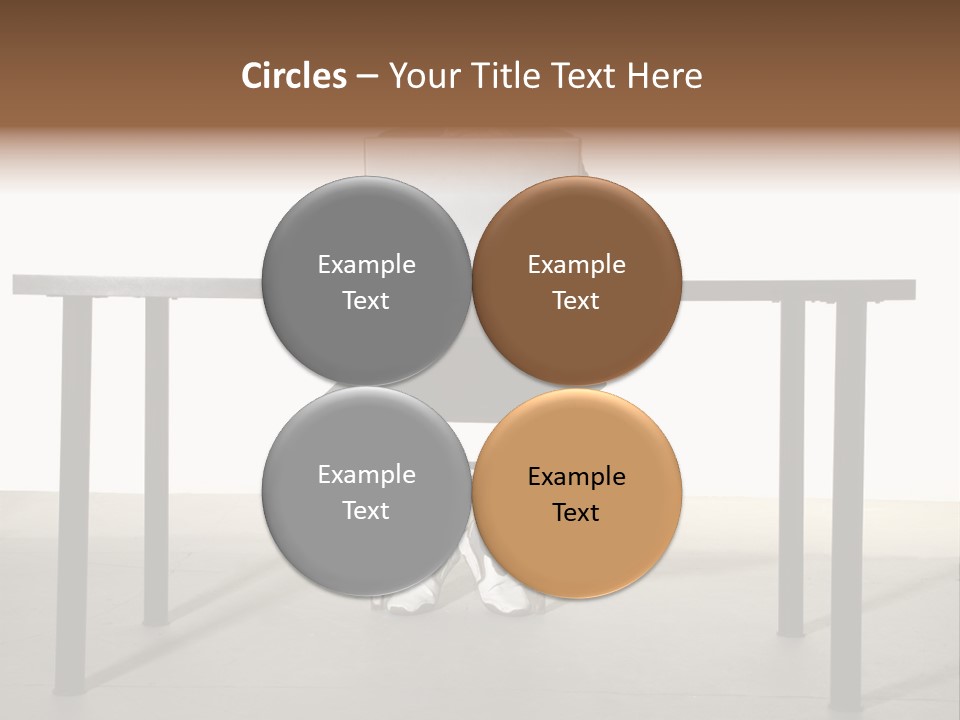 Friendly People Computer PowerPoint Template