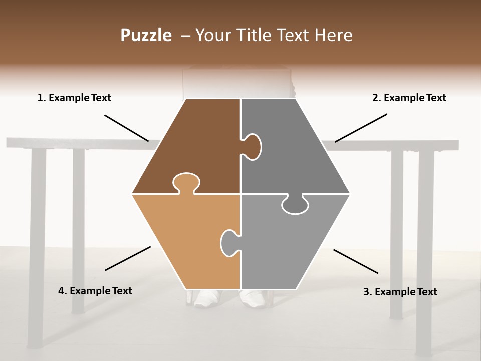 Friendly People Computer PowerPoint Template