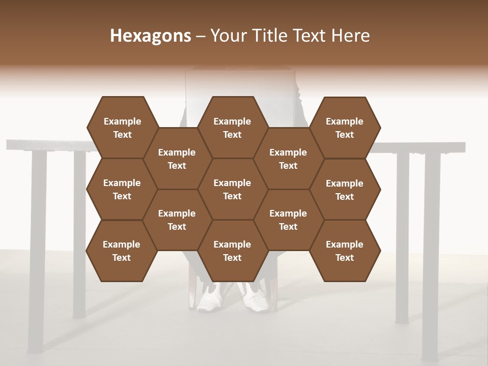 Friendly People Computer PowerPoint Template