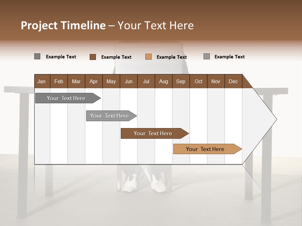 Friendly People Computer PowerPoint Template