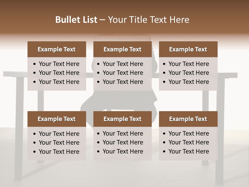 Friendly People Computer PowerPoint Template