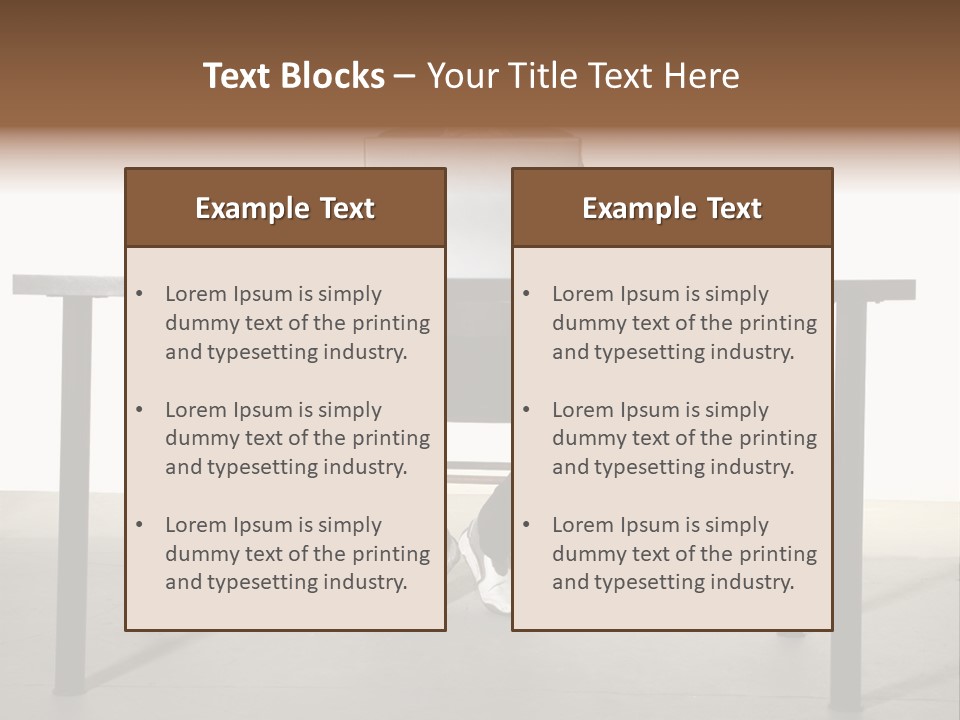 Friendly People Computer PowerPoint Template