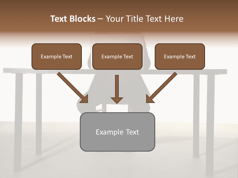 Friendly People Computer PowerPoint Template