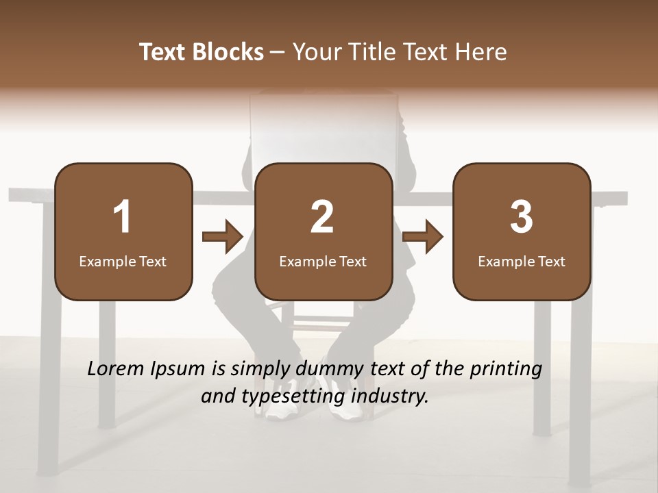 Friendly People Computer PowerPoint Template