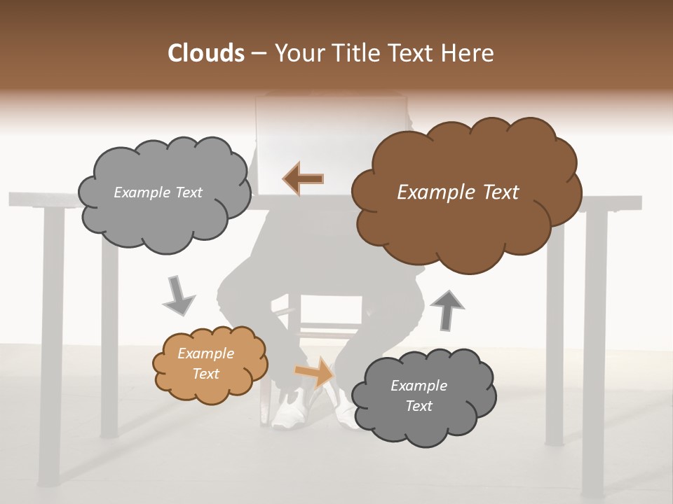 Friendly People Computer PowerPoint Template