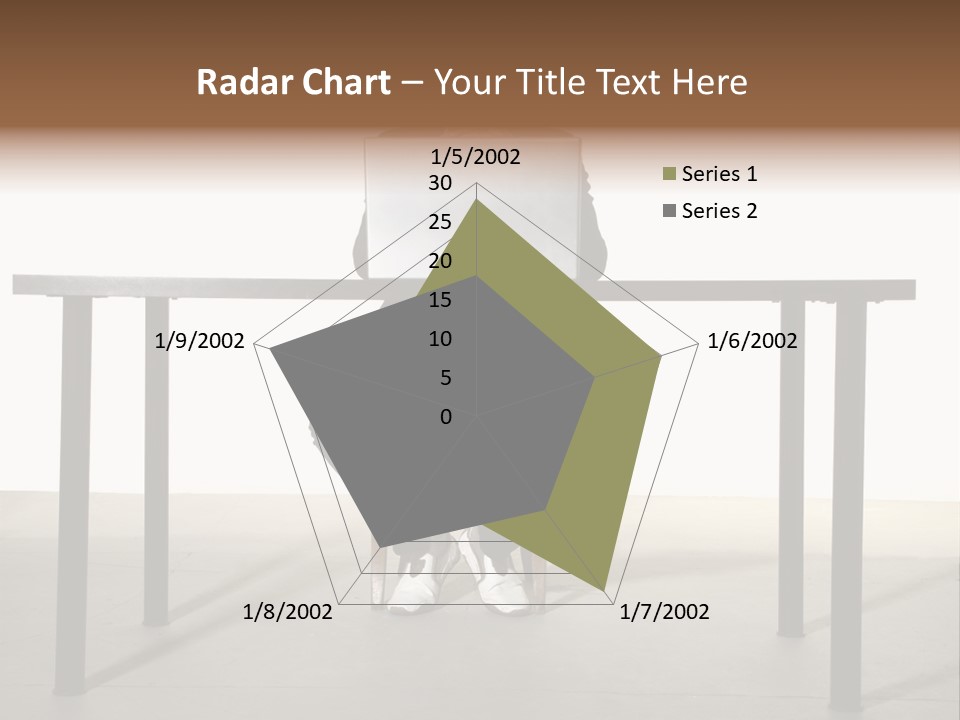 Friendly People Computer PowerPoint Template
