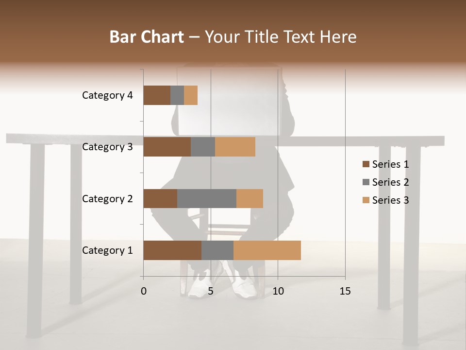 Friendly People Computer PowerPoint Template
