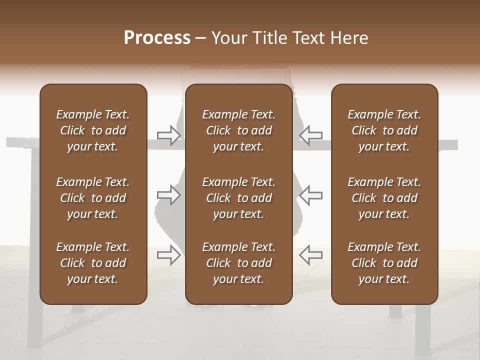Friendly People Computer PowerPoint Template