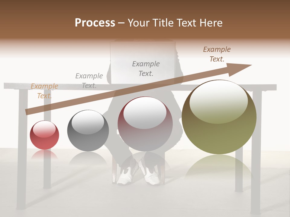 Friendly People Computer PowerPoint Template