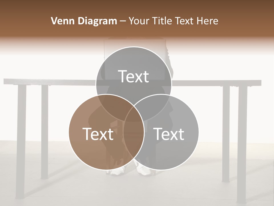 Friendly People Computer PowerPoint Template