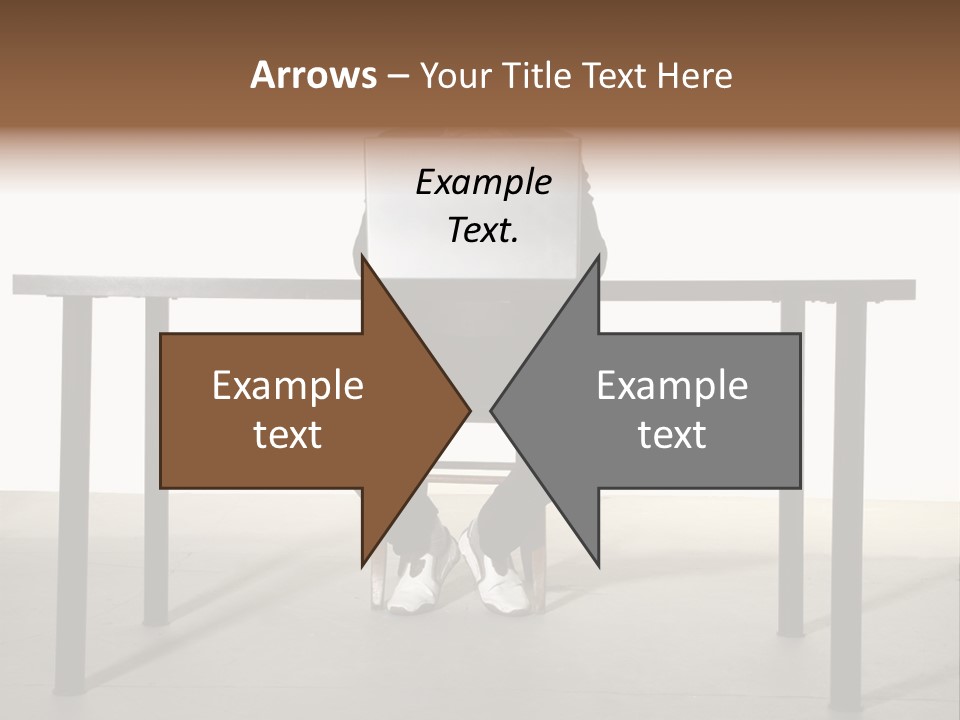 Friendly People Computer PowerPoint Template