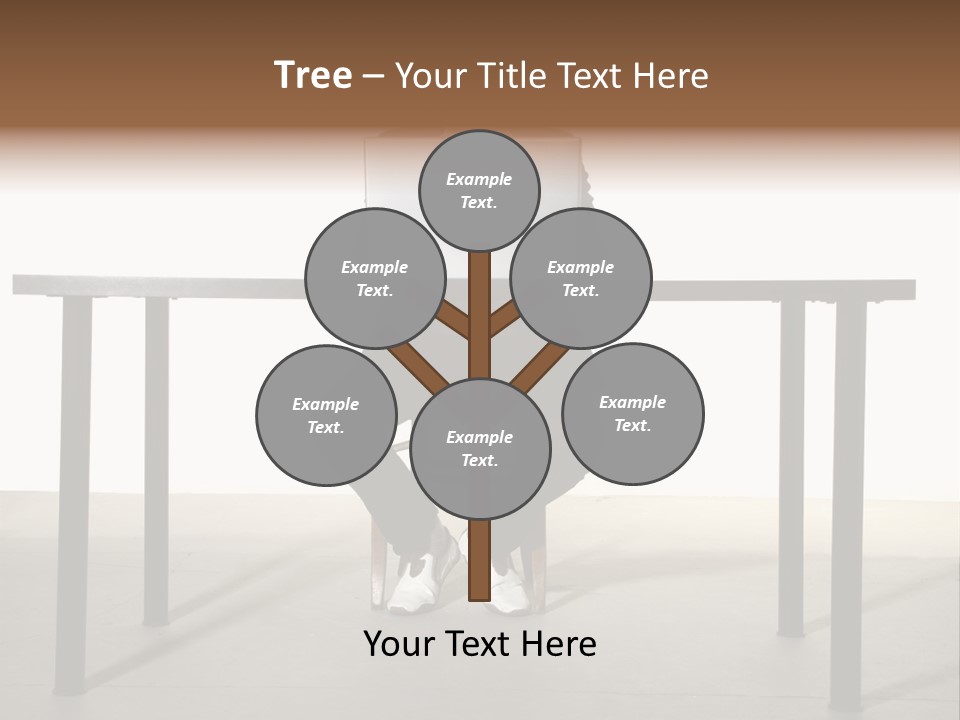 Friendly People Computer PowerPoint Template