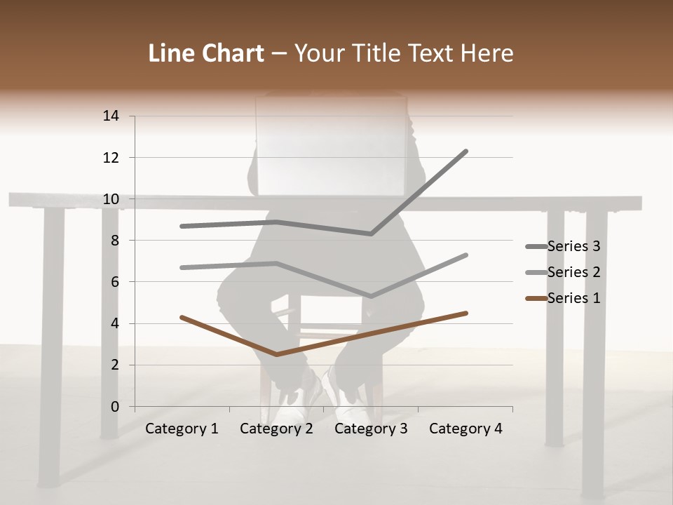 Friendly People Computer PowerPoint Template
