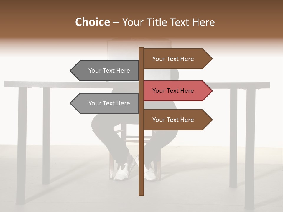 Friendly People Computer PowerPoint Template