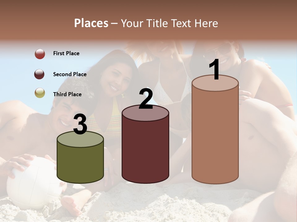 Leisure Girl People PowerPoint Template