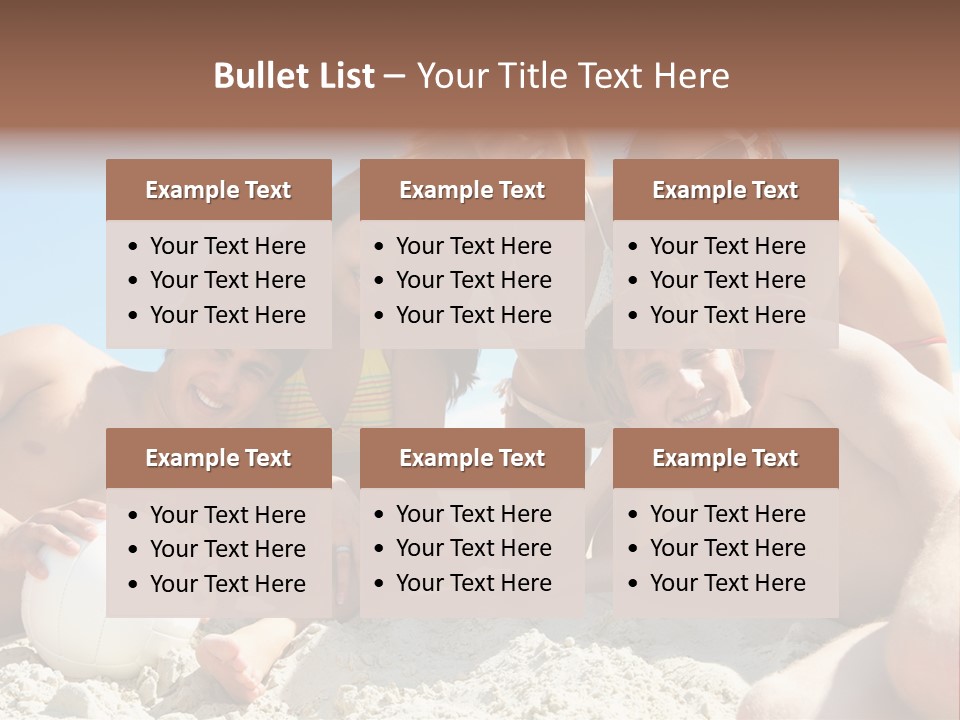 Leisure Girl People PowerPoint Template
