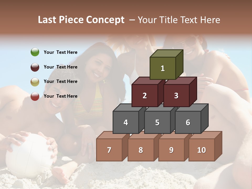Leisure Girl People PowerPoint Template