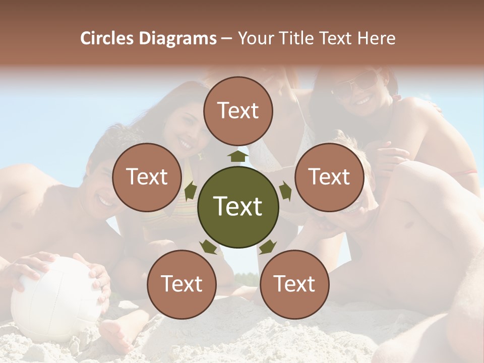 Leisure Girl People PowerPoint Template
