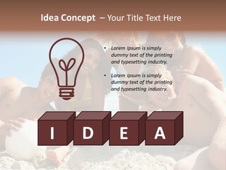 Leisure Girl People PowerPoint Template