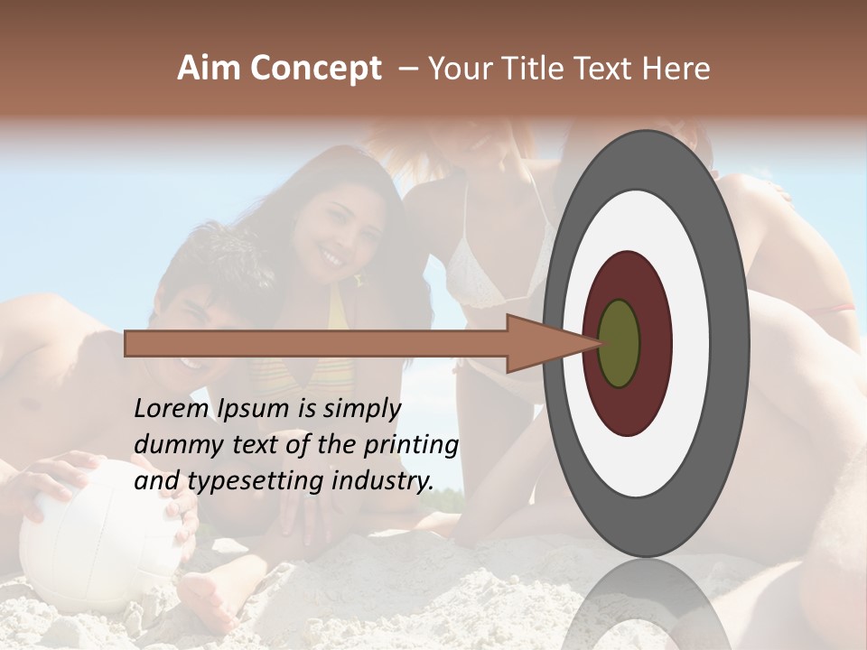 Leisure Girl People PowerPoint Template