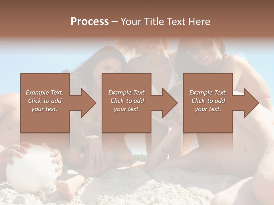Leisure Girl People PowerPoint Template