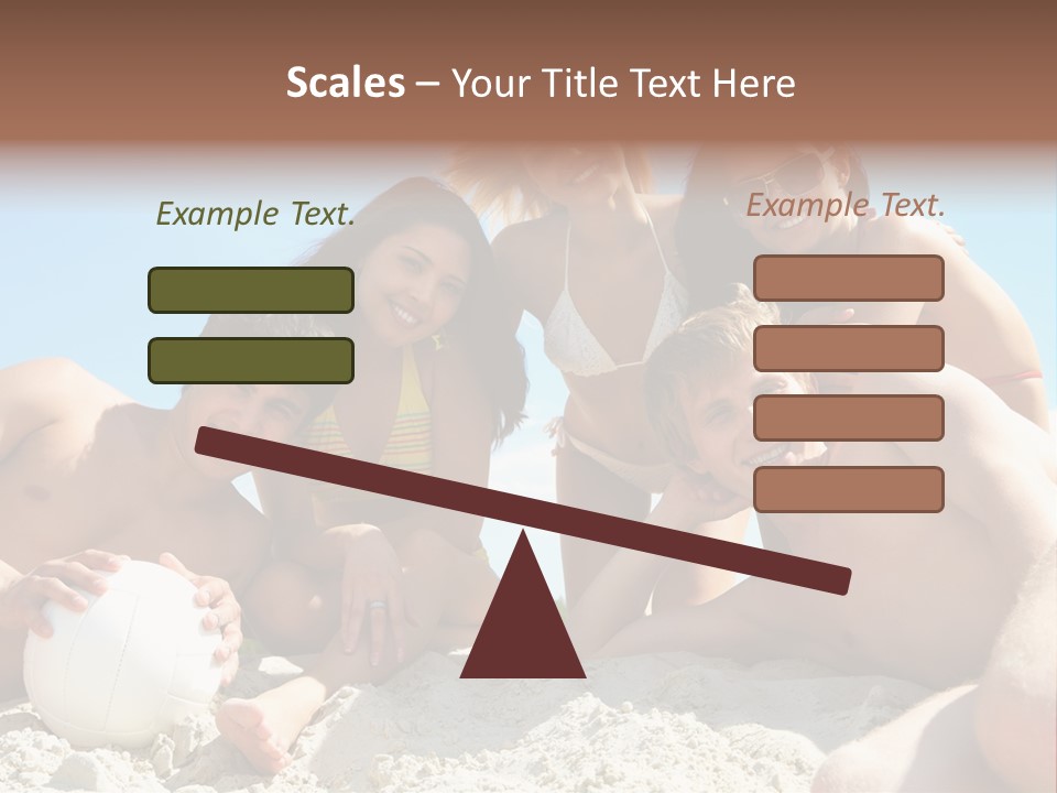 Leisure Girl People PowerPoint Template