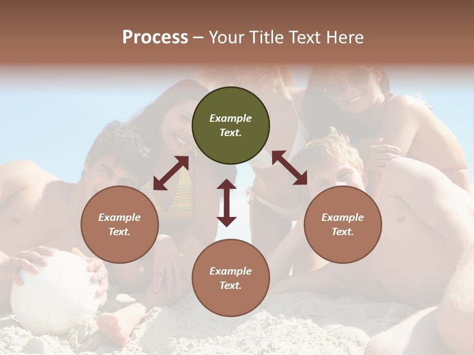 Leisure Girl People PowerPoint Template