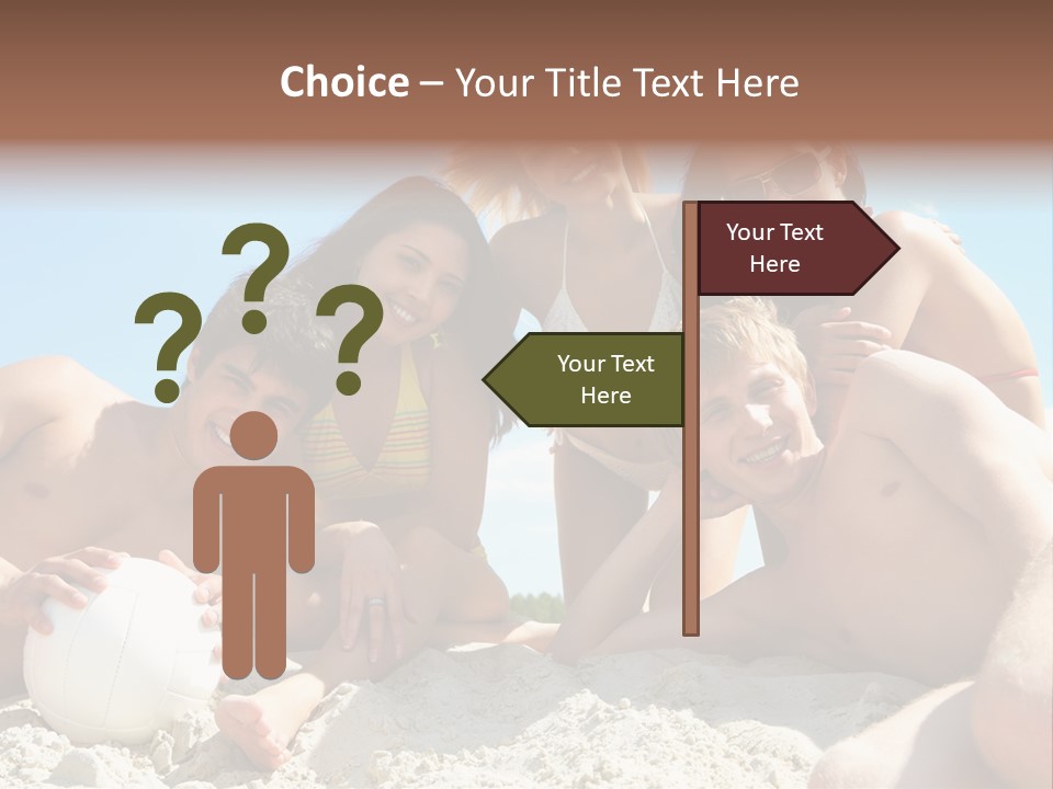 Leisure Girl People PowerPoint Template